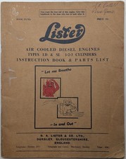 Original Lister Instruction