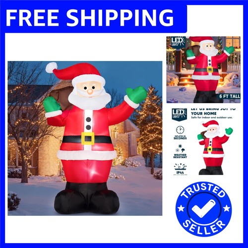 Vibrant inflatable santa - vibrant, 6