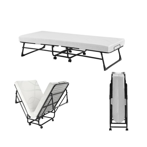 Folding guest bed rollaway - guest,