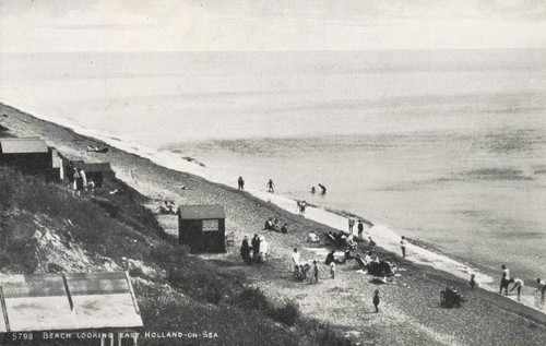 Vintage holland sea beach - holland-on-sea,