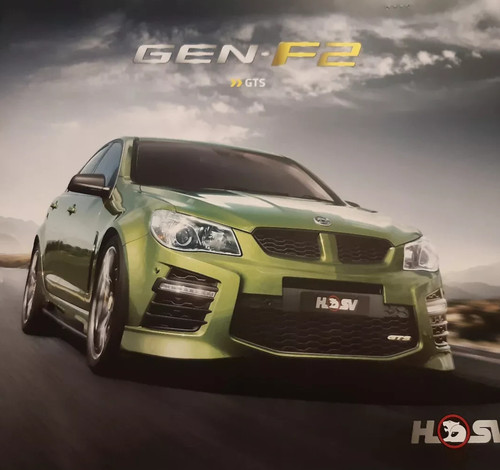 Hsv gts sales brochure - hsv,