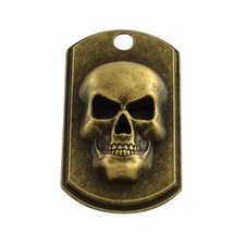 Antique Bronze Large Skull