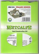 Metcalfe PN153 N Scale Village School Card Kit