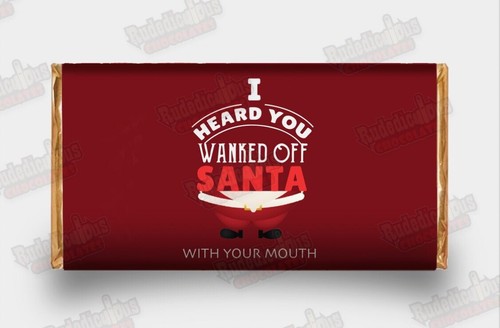Rude christmas funny chocolate - funny,