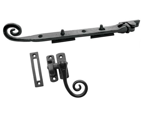 Window stay latch set monkey