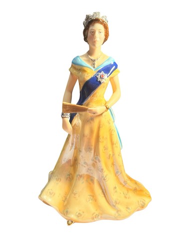 Royal worcester queen - royal, h.m
