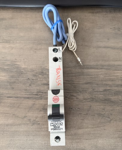 Wylex amp curve 10ka - 10ka, 30ma
