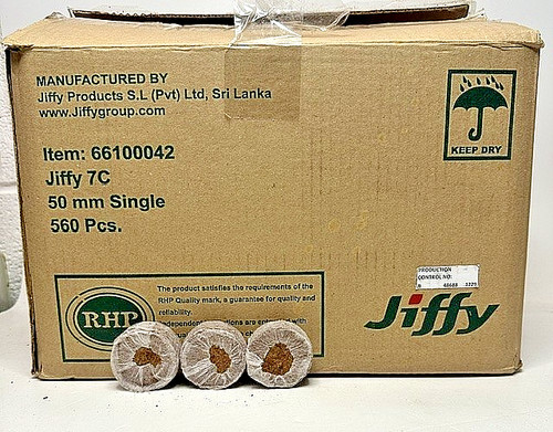 Jiffy peat pellets 50mm seed - jiffy, 7