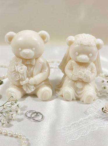 Bride groom teddy - teddy, bear