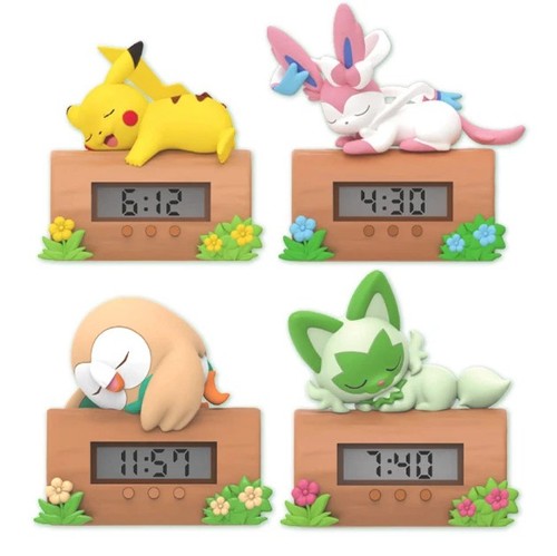 Pokemon desk clock figure - pokemon,