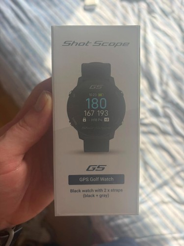 Shot scope golf gps watch - shot,