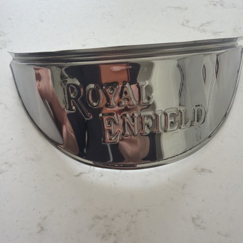Royal enfield embossed chrome - embossed,