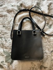 Black leather radley bag - black,