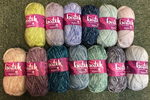 50g balls stylecraft - stylecraft, batik