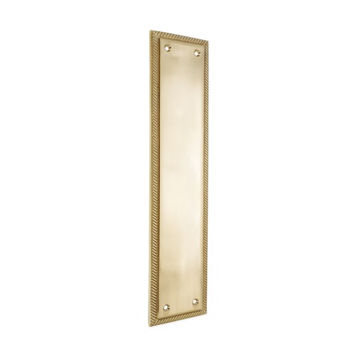 Finger plate georgian - plate,