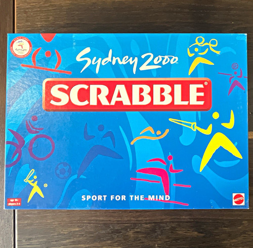 Mattel scrabble sydney 2000 - mattel,