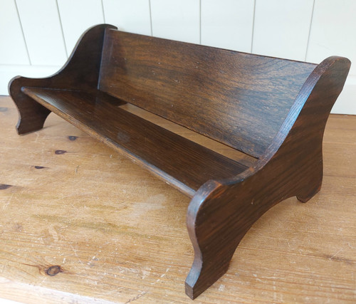 Vintage dark oak - , trough