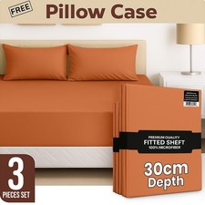 Deep Fitted Bed Sheet Set