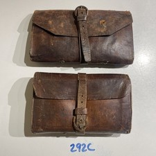 Hardy Brothers Vintage Leather Cast Fly Wallet / Pouch + One Other Cast Pouch
