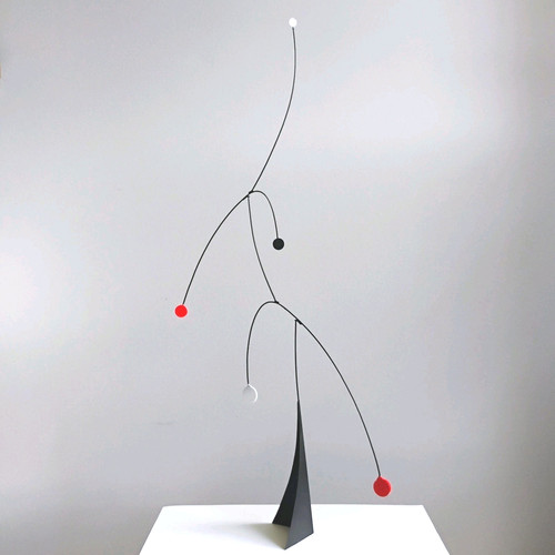 Black red and white - x,
