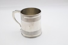 Antique Georgian Silver Christening Cup Mug Hallmarked London 1819