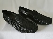 Women's Black Leather Shoes- Jenny by Luftpolster- Worn Once -Size 4  U.K.