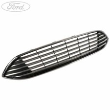 Genuine Ford C-Max Upper Radiator Grille Black Mesh Chrome Surround 2014889
