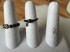 2x Genuine Vintage Biba Rings