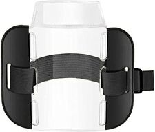 High Visibility Security Arm Band ID Badge Card Holder SIA Armband Black UK
