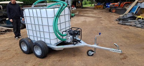 Off road bowser trailer - trailer, twin