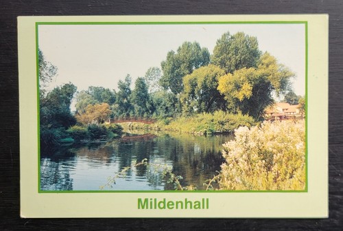 Vintage postcard unused river - postcard,
