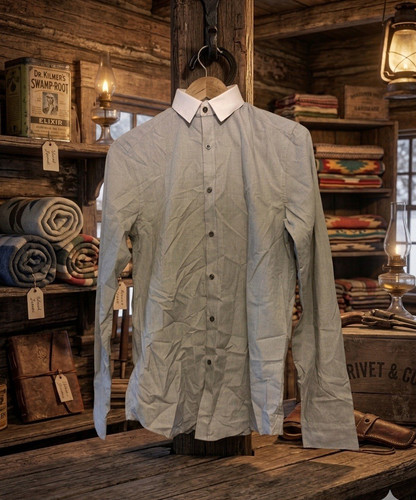 Men grey contrast white - grey,