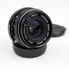 EXC+… SMC PENTAX-M 28mm f/2.8 WIDE ANGLE LENS  … K-1, K-3, KP, K-70, K-5, K20D…