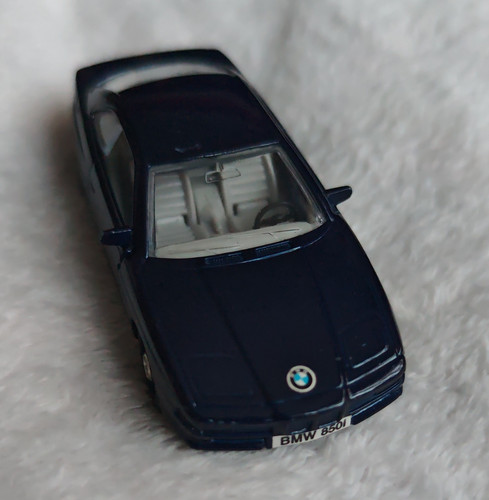 Bmw toy 850i blue - bmw,