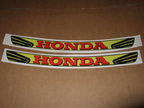 Honda black yellow 2x - yellow,