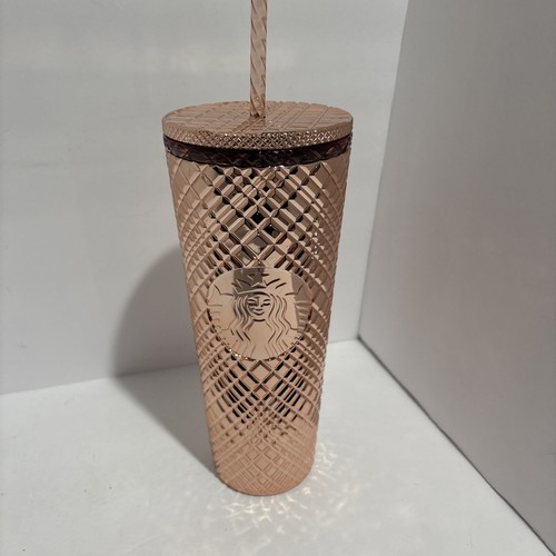 Starbucks rose gold tumbler - starbucks,