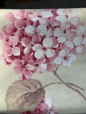 Roses Upholstery Fabric, Shabby Chic Pastel Pink Floral Country Curtain Fabric
