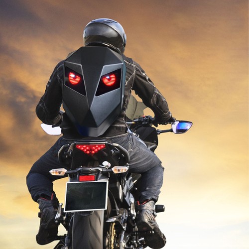Led riding backpack hard - backpack, 3d