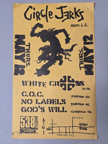 Original punk rock poster - original,