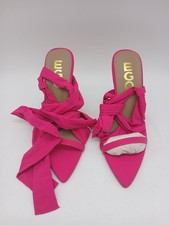 EGO Pink Strappy Heels UK3