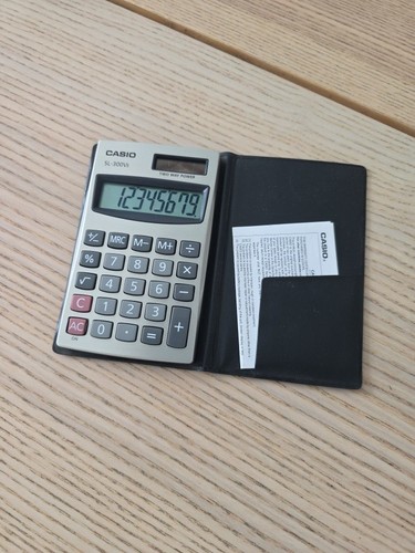 Casio 300 calculator - sl-300, ve