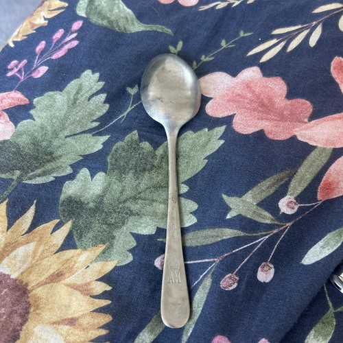 Vintage silver plate 1939 - plate,