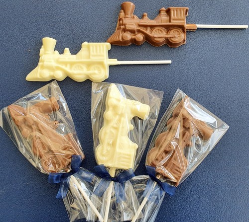 Chocolate train steam engine - chocolate,