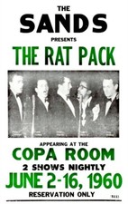 THE RAT PACK Concert Poster -