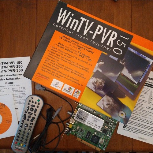 Wintv pvr 150 personal video - 150,