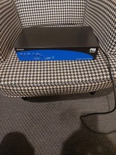 Induction Loop Amplifier 200/2 Black/Blue PDA Range