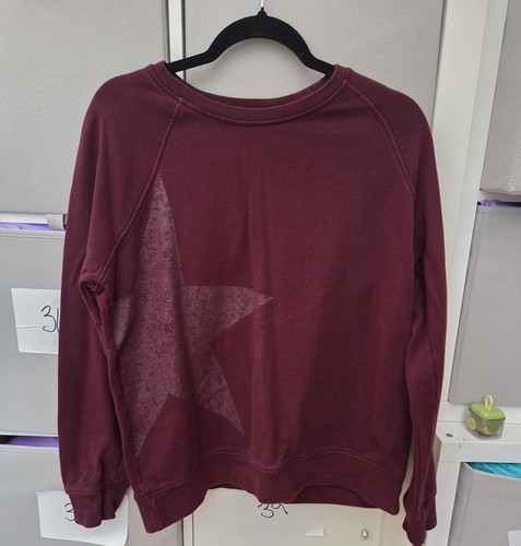 Next womens burgundy star