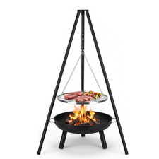 Tripod Outdoor Fire Pit BBQ