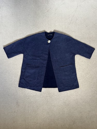 Zara navy blue wool - zara,