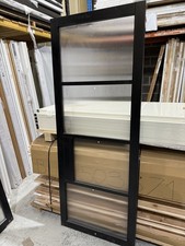 78x30” 35mm Reeded Timber Glaze Internal